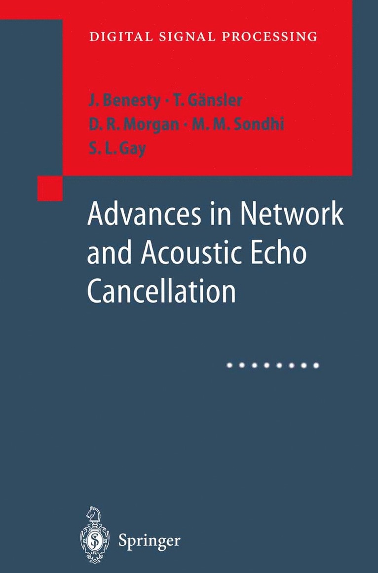 Advances in Network and Acoustic Echo Cancellation 1