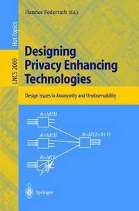 bokomslag Designing Privacy Enhancing Technologies