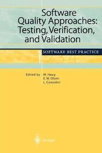 bokomslag Software Quality Approaches: Testing, Verification, and Validation