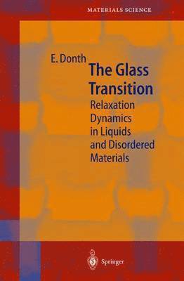 E. Donth, Ernst-Joachim Donth - Glass Transition, Inbunden