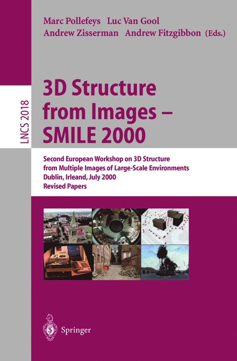M. Pollefeys, Marc Pollefeys, Luc van Gool, Andrew Zisserman, Andrew Fitzgibbon, Luc Van Gool - 3D Structure from Images - SMILE 2000, Häftad