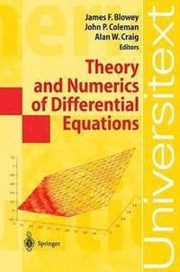bokomslag Theory and Numerics of Differential Equations
