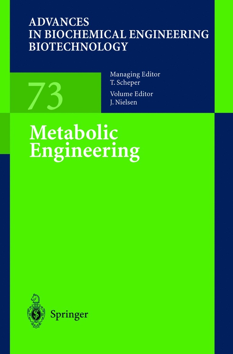 Jens Nielsen - Metabolic Engineering, Inbunden