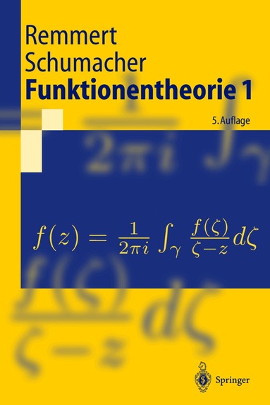 Reinhold Remmert, Georg Schumacher - Funktionentheorie 1, Häftad