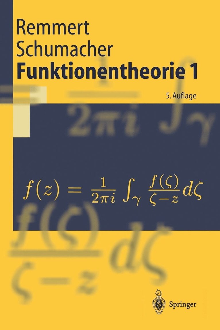 Funktionentheorie 1 1