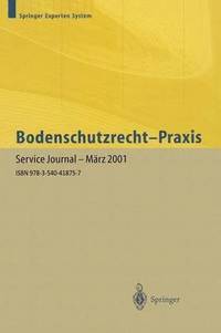 bokomslag Bodenschutzrecht - Praxis
