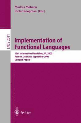 bokomslag Implementation of Functional Languages