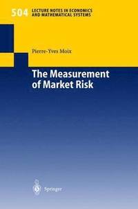 bokomslag The Measurement of Market Risk