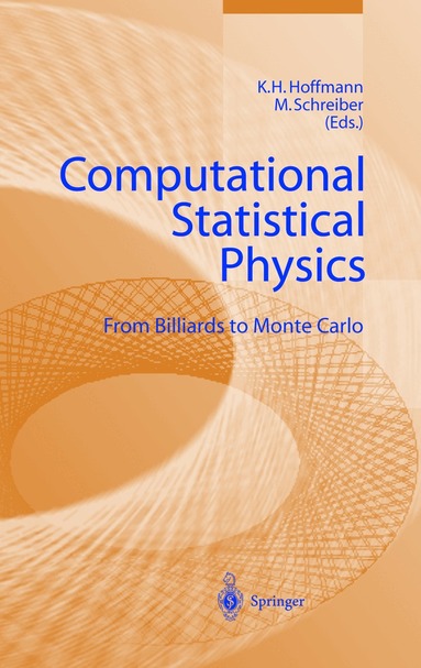 K.-H. Hoffmann, Michael Schreiber - Computational Statistical Physics, Inbunden
