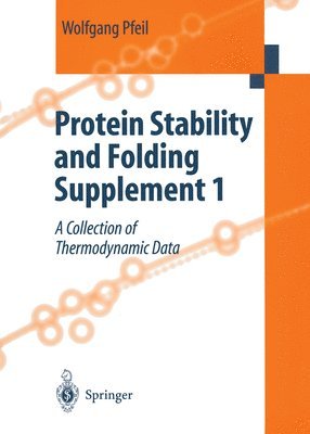 bokomslag Protein Stability and Folding: No. 1 Supplement