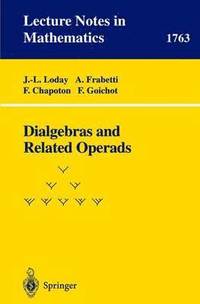 bokomslag Dialgebras and Related Operads