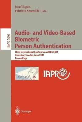 Audio- and Video-Based Biometric Person Authentication 1