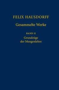 bokomslag Felix Hausdorff - Gesammelte Werke Band II