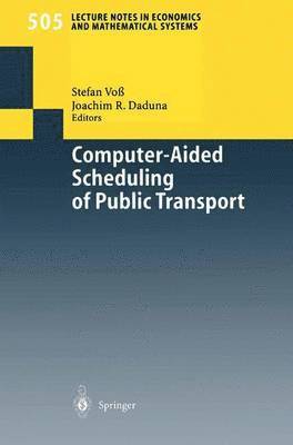 Computer-Aided Scheduling of Public Transport 1