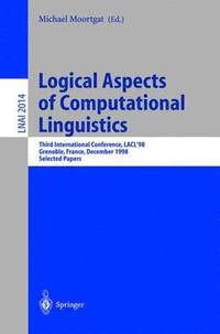 bokomslag Logical Aspects of Computational Linguistics