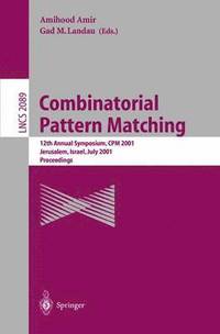 bokomslag Combinatorial Pattern Matching