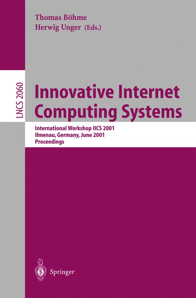 Innovative Internet Computing Systems 1