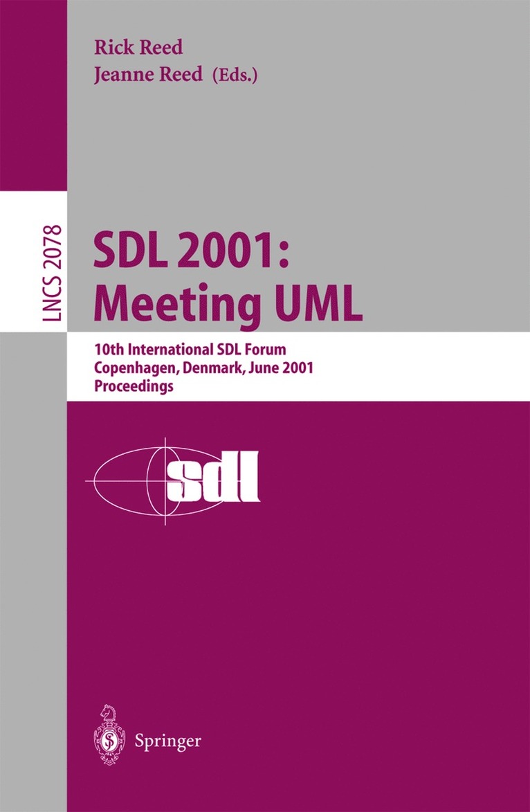 Rick Reed, Jeanne Reed - SDL 2001: Meeting UML, Häftad