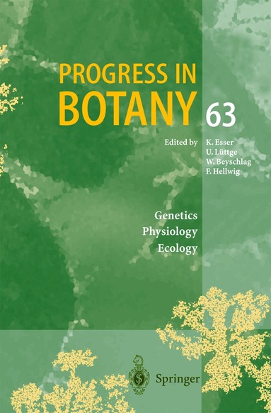 Karl Esser - Progress in Botany, Inbunden
