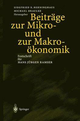 bokomslag Beitrage Zur Mikro- Und Zur Makrookonomik