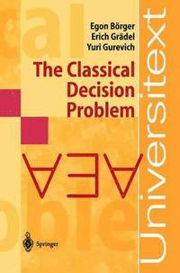 bokomslag The Classical Decision Problem