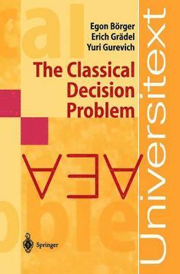 The Classical Decision Problem 1