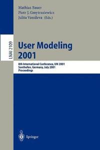 bokomslag User Modeling 2001