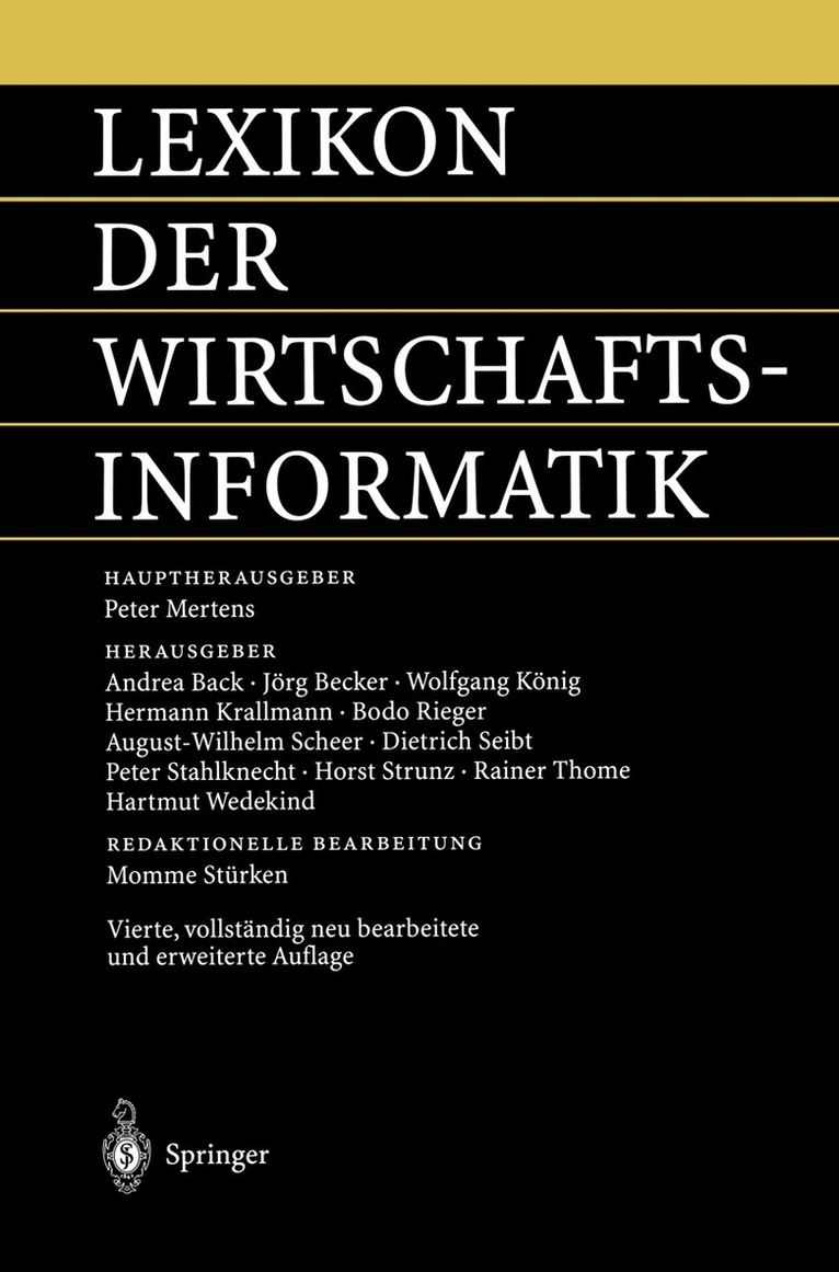 Lexikon der Wirtschaftsinformatik 1