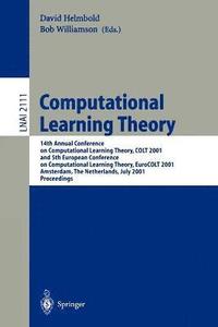 bokomslag Computational Learning Theory