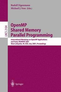 bokomslag OpenMP Shared Memory Parallel Programming