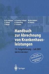 bokomslag Handbuch zur Abrechnung von Krankenhausleistungen