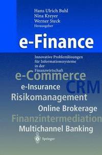 bokomslag e-Finance