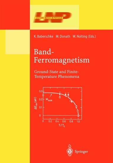 K. Baberschke, M. Donath, W. Nolting - Band-Ferromagnetism, Inbunden