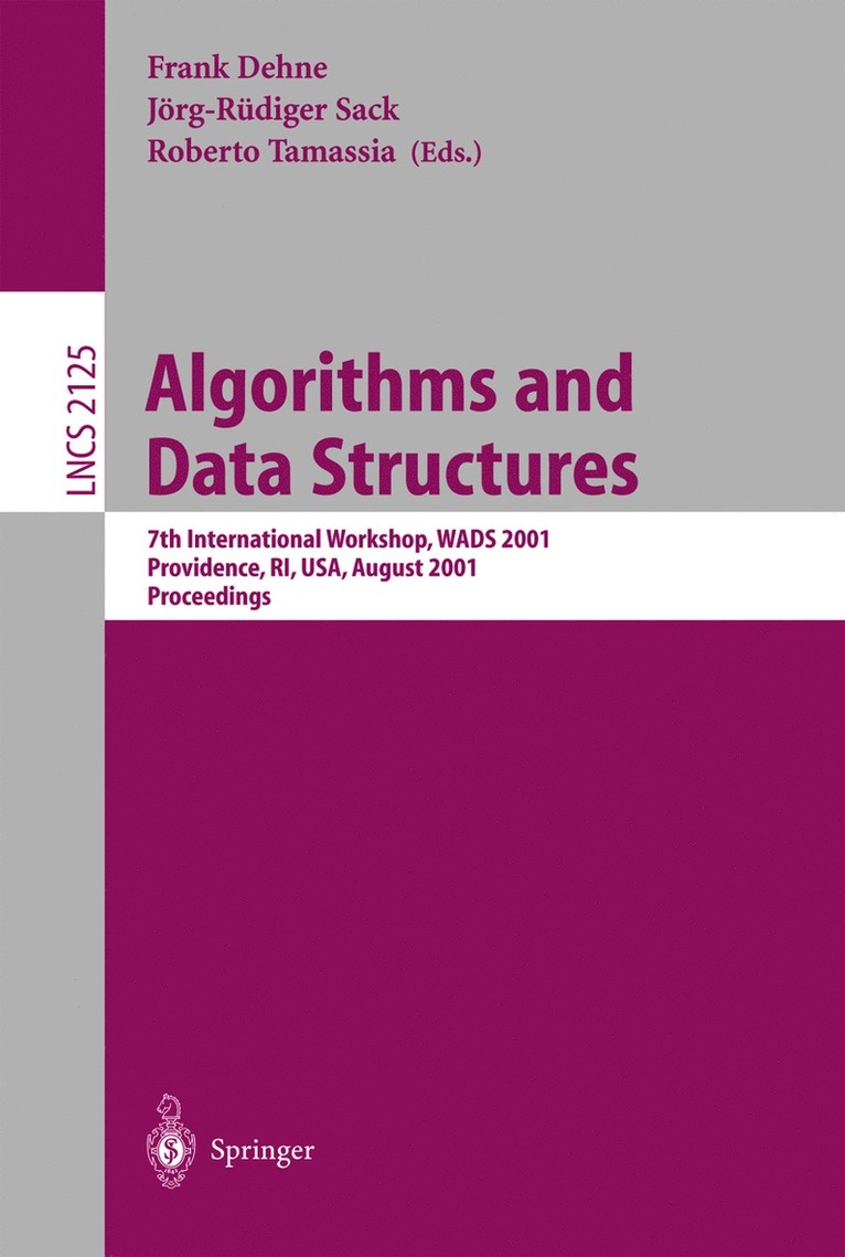 Algorithms and Data Structures 1