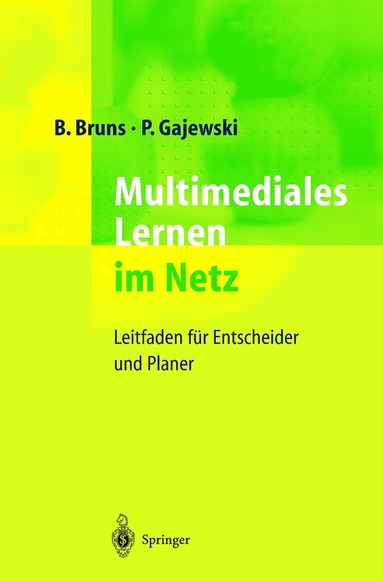 Beate Bruns, Petra Gajewski - Multimediales Lernen im Netz, Häftad