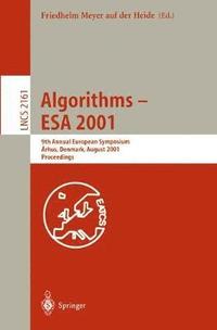 bokomslag Algorithms - ESA 2001
