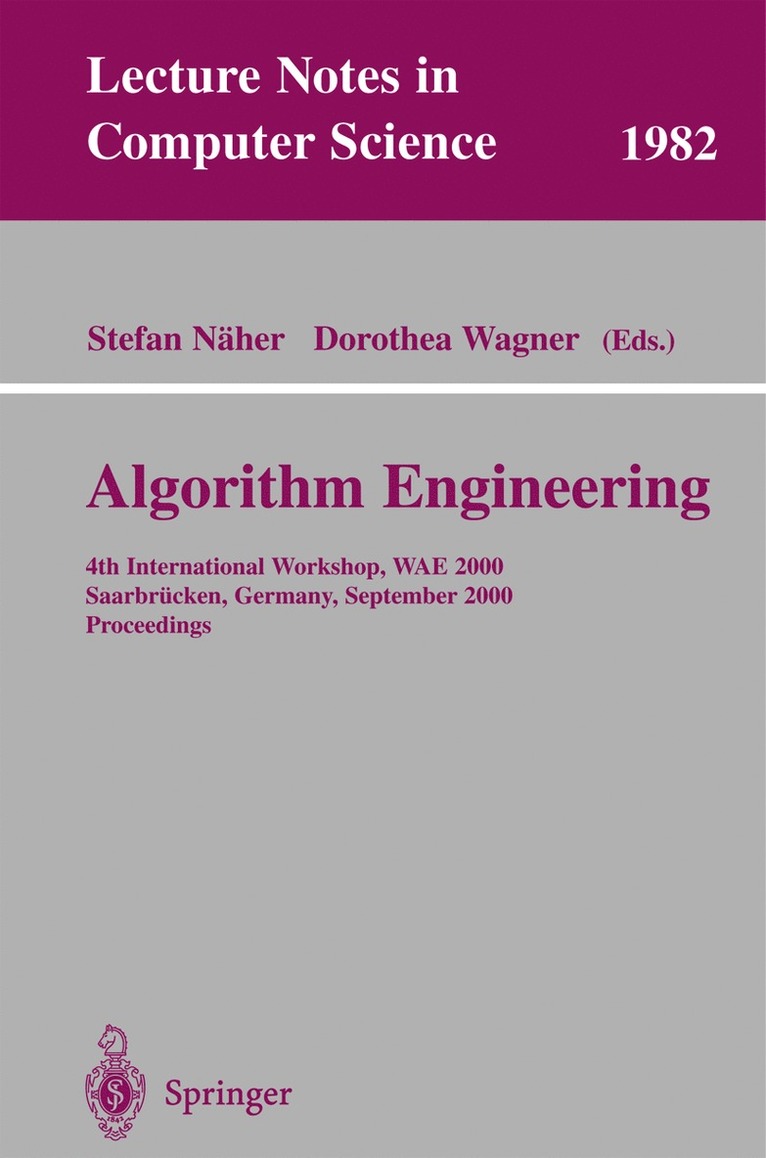 Algorithm Engineering
