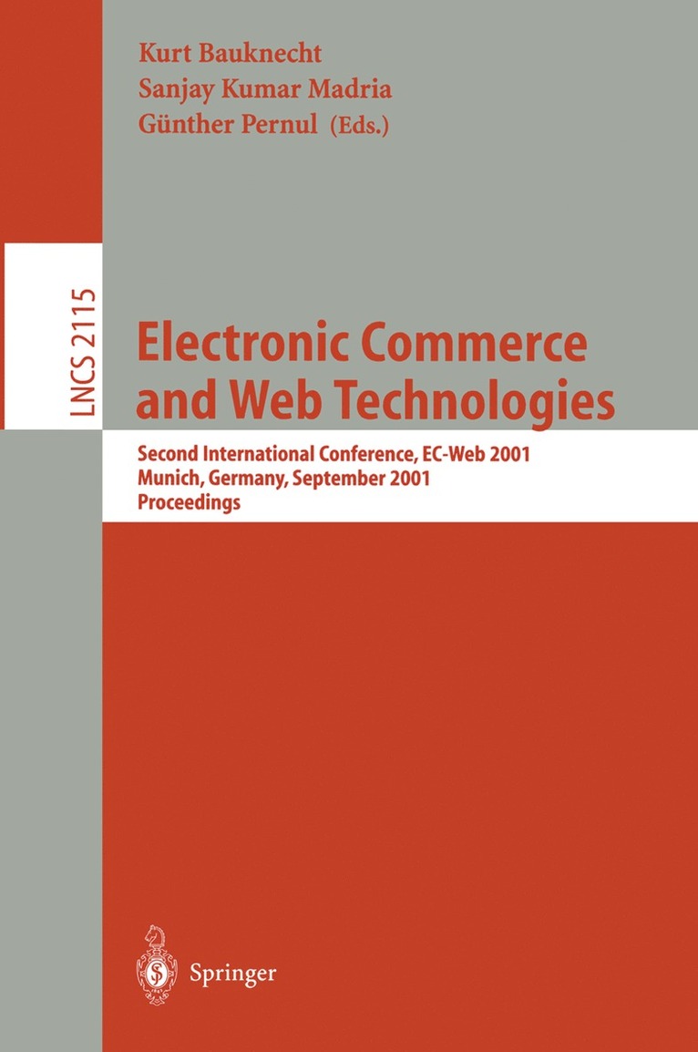 Electronic Commerce and Web Technologies 1