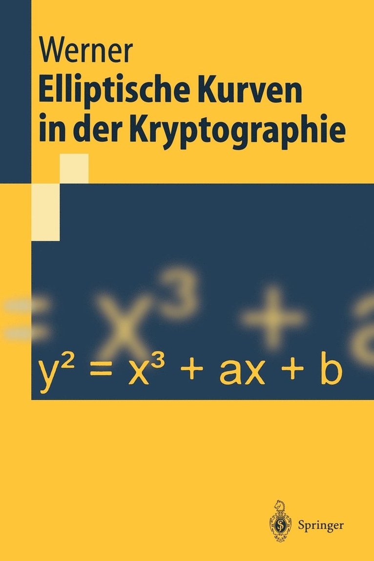 Elliptische Kurven in der Kryptographie 1