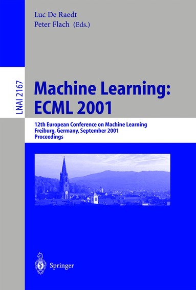 Luc de Raedt, Peter Flach - Machine Learning: ECML 2001, Häftad