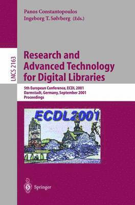 bokomslag Research and Advanced Technology for Digital Libraries