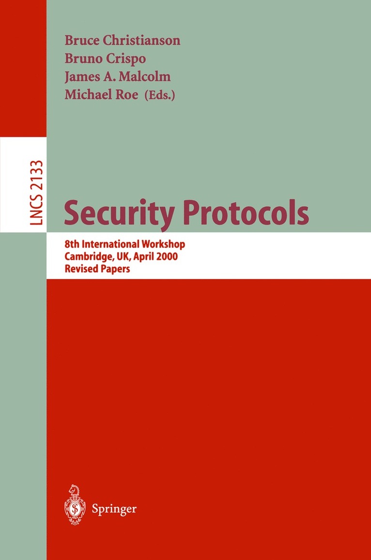 Security Protocols 1