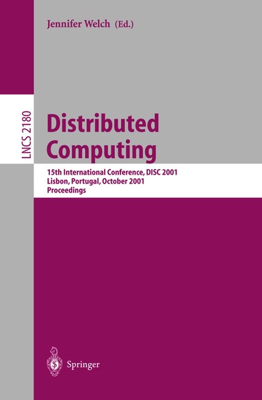 Jennifer L. Welch - Distributed Computing, Häftad
