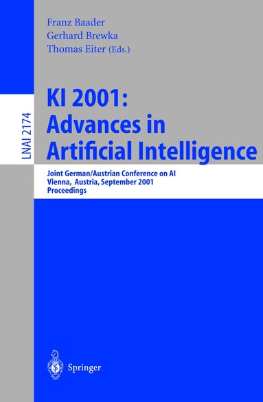 Franz Baader, Gerhard Brewka, Thomas Eiter - KI 2001: Advances in Artificial Intelligence, Häftad