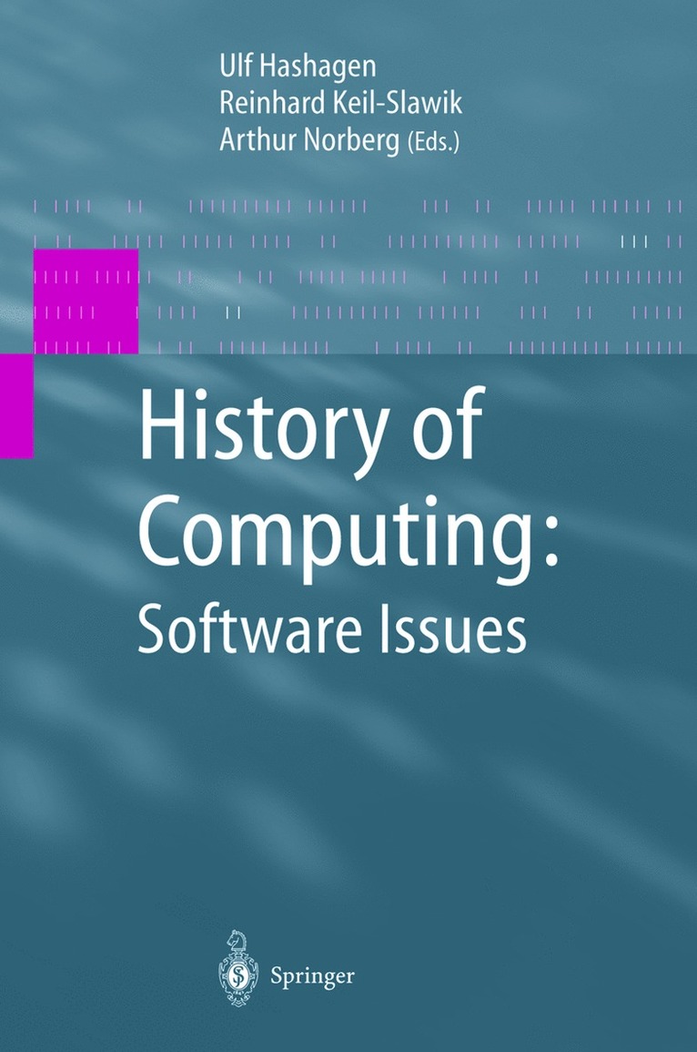 History of Computing: Software Issues 1