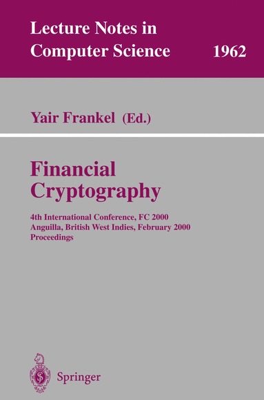 bokomslag Financial Cryptography