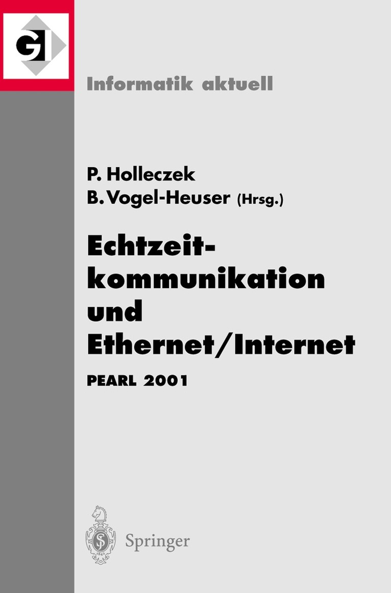 Peter Holleczek, Birgit Vogel-Heuser - Echtzeitkommunikation und Ethernet/Internet, Häftad