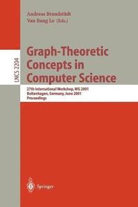 bokomslag Graph-Theoretic Concepts in Computer Science