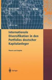 bokomslag Internationale Diversifikation in den Portfolios deutscher Kapitalanleger
