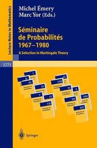 bokomslag Sminaire de Probabilits 1967-1980